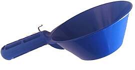Kelle / Pfanne aus PVC, 170 mm, für Putz,