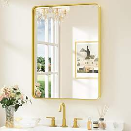 Keonjinn Wand Spiegel Gold 60x80cm,