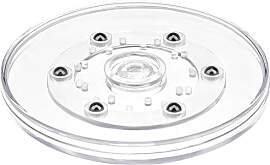 Kepfire Acryl Lazy Susan Drehteller 12,5 cm