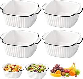 Keramik Auflaufform 4er Set, Auflaufform Mit