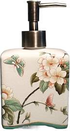 Keramik-Seifenspender im Vintage-Stil,