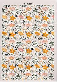 Keramik-Transferpapier – florale Tonbögen –