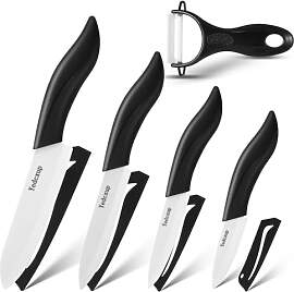 Keramikmesser - 5PCS Keramikmesser Set Liegt Gut