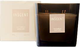 Kerze im Glas Zen Bamboo in Creme/Weiß