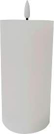 Kerze mit LED Mandy Weiß