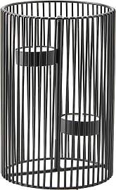 Kerzenhalter Thea in Schwarz