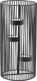 Kerzenhalter Thea in Schwarz