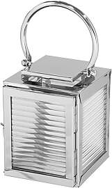 Kerzenlaterne FINK "MALAGA", silber