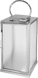 Kerzenlaterne FINK "MALAGA", silber