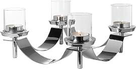 Kerzenleuchter FINK "GALLERY", silber