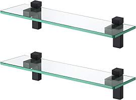 KES Duschablage Glas Glasregal Duschregal Bad