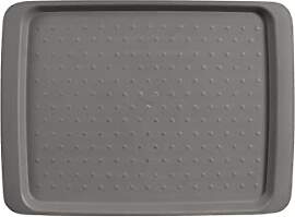 Kesper 77227 Serviertablett Anti-rutsch in grau,