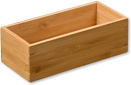 Kesper Aufbewahrungsbox aus Bambus, Farbe: Braun,