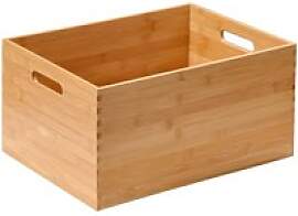 Kesper Aufbewahrungsbox natur Bambus B/H/L: ca.