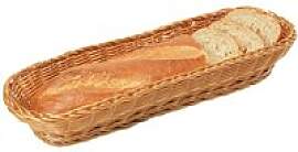 Kesper Baguette-Korb braun Kunststoff B/H/L: ca.