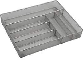 Kesper Besteckkasten silber Metall B/H/L: ca.