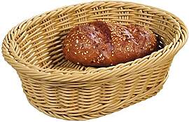 Kesper Brot und Obstkorb aus Kunststoff in der