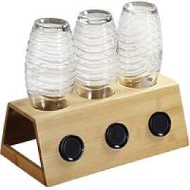 Kesper Flaschenhalter natur Bambus B/H/L: ca.