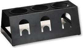 Kesper Flaschenhalter schwarz Metall B/H/L: ca.