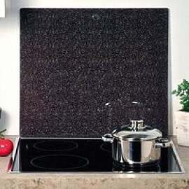 Kesper Herdblende/Spritzschutz Granit stein Glas