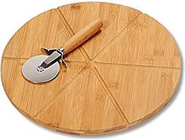 Kesper |Pizza-Teller mit Pizza-Schneider,