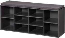 Kesper Schuhregal grau Spanplatte B/H/T: ca.