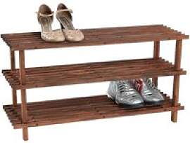 Kesper Schuhregal natur Holz B/H/L: ca. 26x52x54 cm