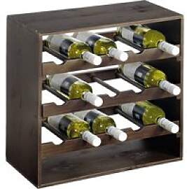 Kesper Weinregal stapelbar natur Kiefer B/H/T: ca. 