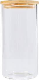 Kesper1,2lt.10x20 cm Bambusdeckel, Braun