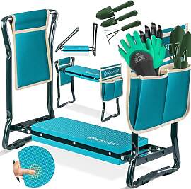KESSER® 2 in 1 XXL Kniebank für Gartenarbeit
