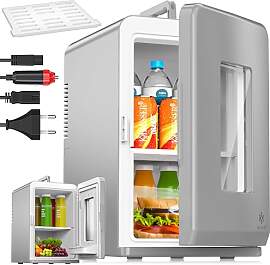 KESSER® 2in1 Mini Kühlschrank Kühlbox 15 Liter
