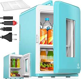 KESSER® 2in1 Mini Kühlschrank Kühlbox 15 Liter