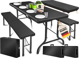 KESSER® Bierzeltgarnitur 3-teilig Set Tisch & 