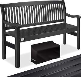 KESSER® Gartenbank Holz wetterfest 150 cm,