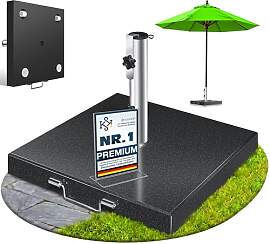 KESSER® Granit Sonnenschirmständer mit