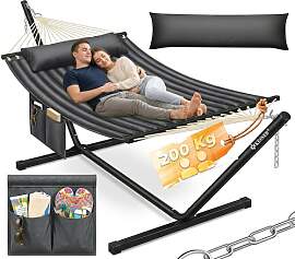 KESSER® Hängematte Hill mit Gestell Kissen
