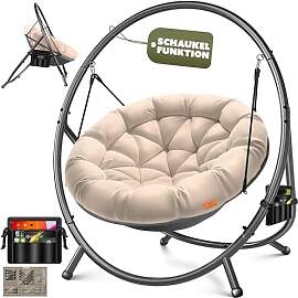 KESSER® Hängesessel mit Gestell Bali