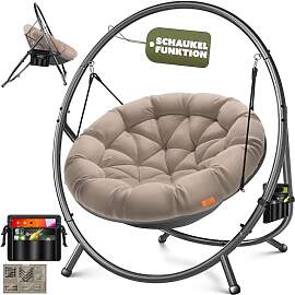 KESSER® Hängesessel mit Gestell Bali