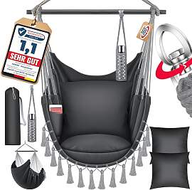 KESSER® Hängesessel Safari XXL Hängestuhl für