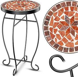 KESSER® Mosaiktisch Bistrotische Blumenhocker