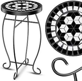 KESSER® Mosaiktisch Bistrotische Blumenhocker