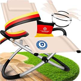 KESSER® Relaxliege Liegestuhl | Gartenliege