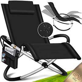 KESSER® Relaxliege Liegestuhl Inkl. Tasche +