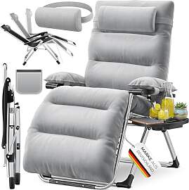 KESSER® Sonnenliege Liegestuhl,Gartenliege extra