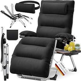 KESSER® Sonnenliege Liegestuhl,Gartenliege extra