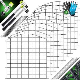 KESSER® Teichzaun Gartenzaun Steckzaun