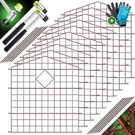 KESSER® Teichzaun Gartenzaun Steckzaun