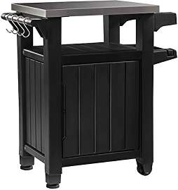 Keter BBQ Beistelltisch Unity, Graphit, L 70 x B