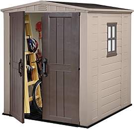 Keter Gerätehaus Factor 6x6, Beige, 6.2m³