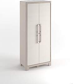 Keter Gulliver Kunststoffschrank hoch, beige, 80 x 